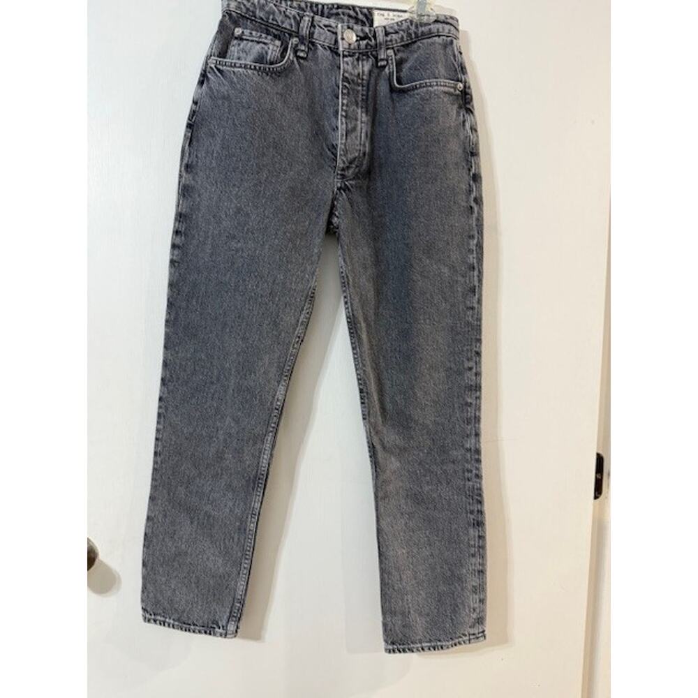 NWT Rag & Bone Women's Nina High Rise Ankle Cigarette Button Fly Jeans - Size 27